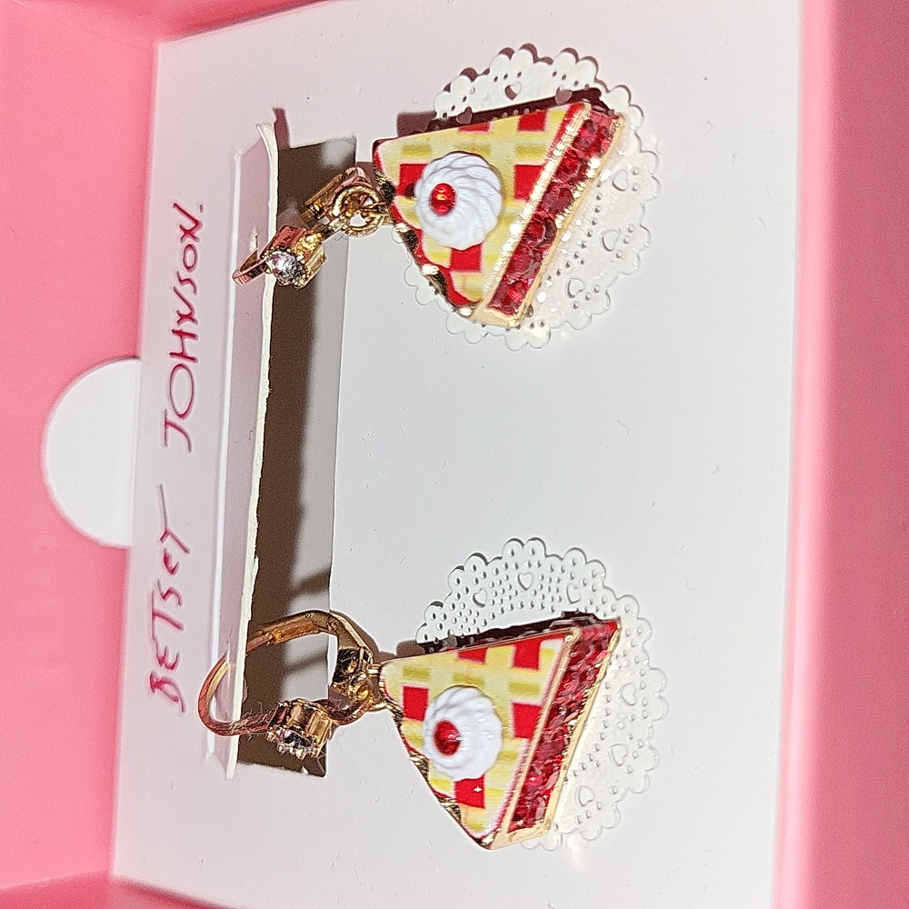 COPY - Betsey Johnson cherry 🍒 pie BNIB